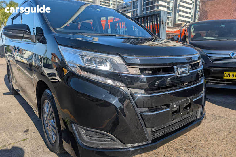 Black 2020 Toyota Noah Wagon X