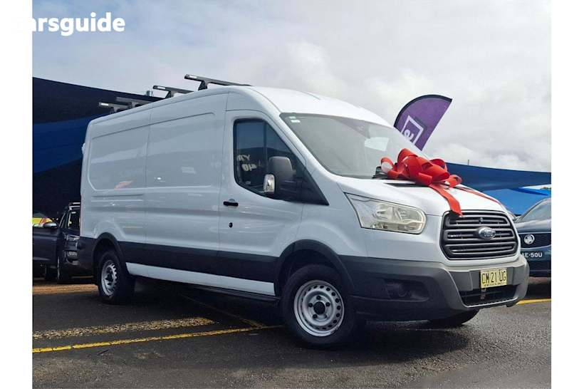 White 2014 Ford Transit Commercial 350L R