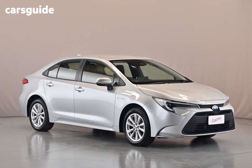 Silver 2023 Toyota Corolla Sedan Ascent Sport Hybrid