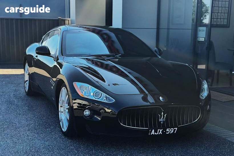 Black 2008 Maserati Granturismo Coupe