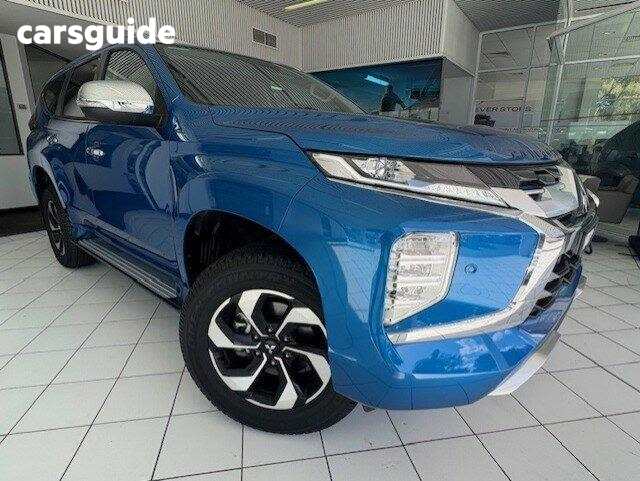 Blue 2024 Mitsubishi Pajero Sport Wagon Gls (4Wd) 7 Seat