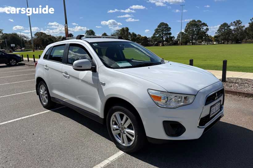 White 2013 Mitsubishi ASX Wagon (2Wd)