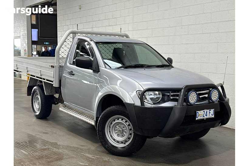 Grey 2012 Mitsubishi Triton Cab Chassis Glx (4X4)