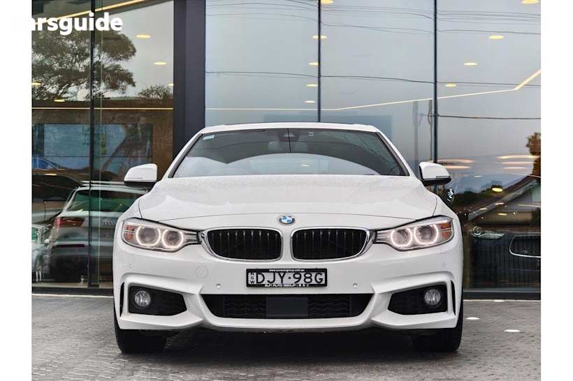 White 2016 BMW 420I Coupe Gran Coupe Sport Line