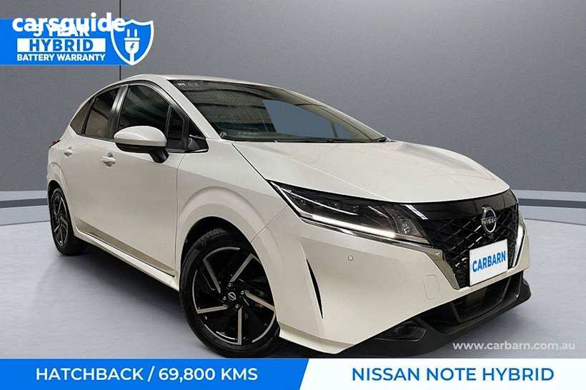 White 2021 Nissan Note Hatch