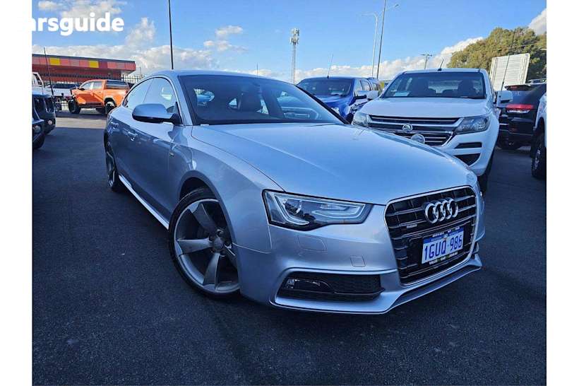 Silver 2015 Audi A5 Hatch 4WD
