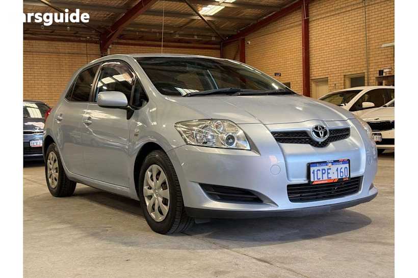 Blue 2007 Toyota Corolla Hatchback Ascent