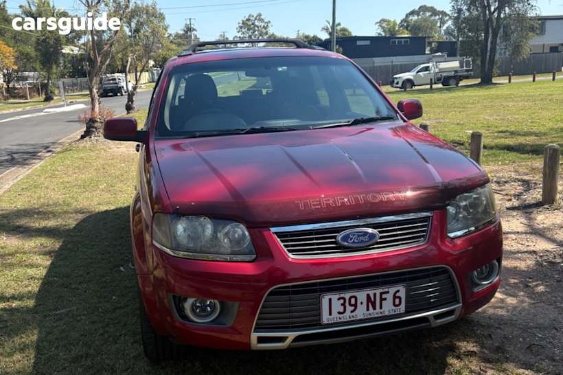 Red 2011 Ford Territory Wagon Ts (Rwd)