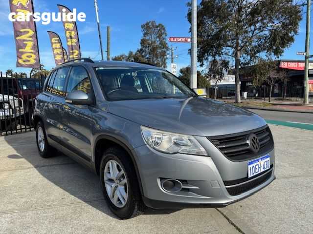 Grey 2009 Volkswagen Tiguan Wagon 125 Tsi