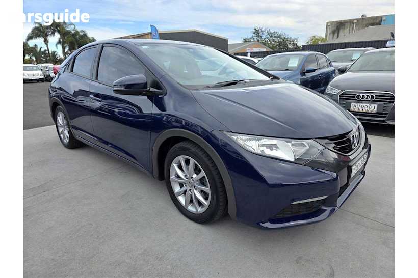 Blue 2013 Honda Civic Hatchback Vti-S