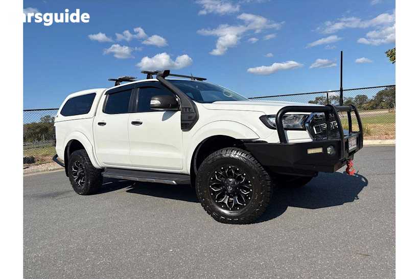 White 2016 Ford Ranger Ute Tray XLT 4X4