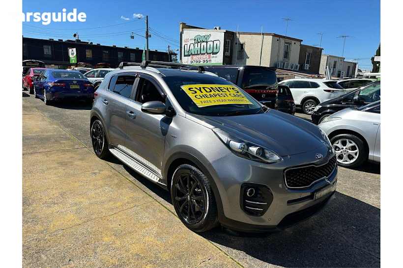 Grey 2017 Kia Sportage Wagon Sli Aeb (Awd)
