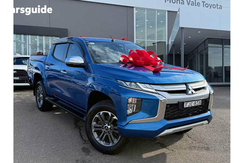 Blue 2023 Mitsubishi Triton Double Cab Pick Up Gls (4X4)