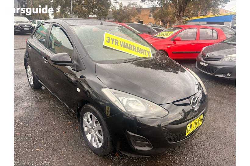 Black 2013 Mazda Mazda2 Hatch NEO F