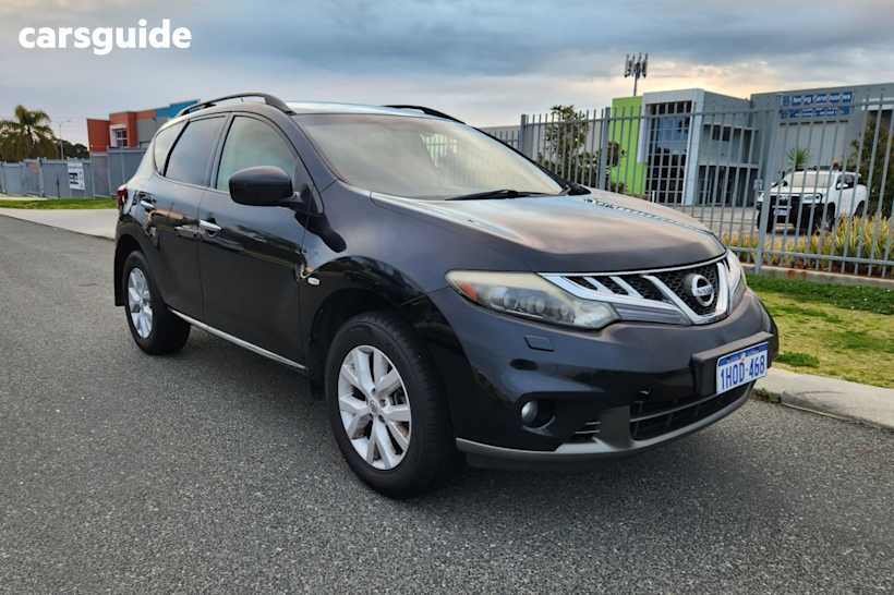 Black 2012 Nissan Murano Wagon St