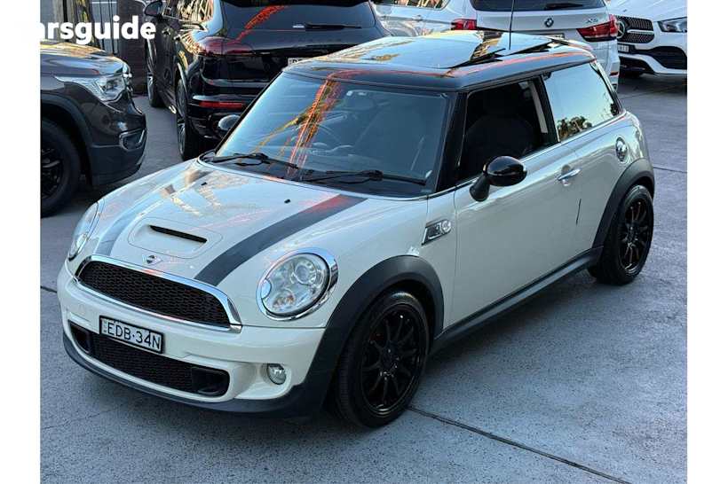 White 2011 Mini Hatch Hatch COOPER S F