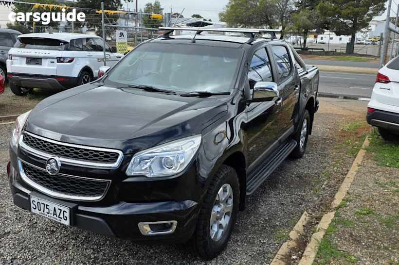 Black 2013 Holden Colorado Crew Cab Pickup Ltz (4X4)