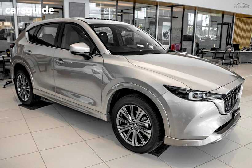 Silver 2025 Mazda CX-5 Wagon G35 Akera Turbo (Awd)