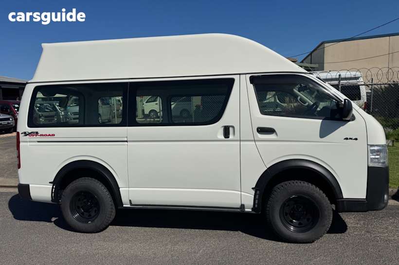 White 2018 Toyota HiAce Commercial LWB
