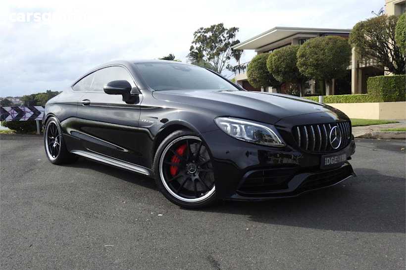 Black 2020 Mercedes-Benz C63 Coupe S