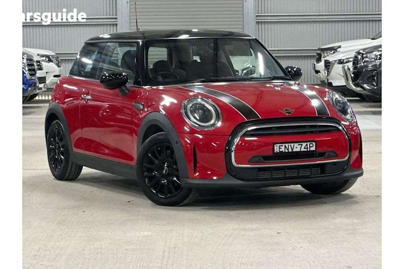 Red 2021 Mini Cooper Hatchback Classic 3D Hatch