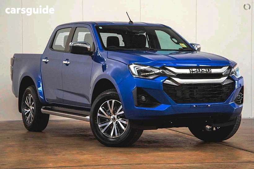 Blue 2025 Isuzu D-MAX Ute Tray LS-U 4X4