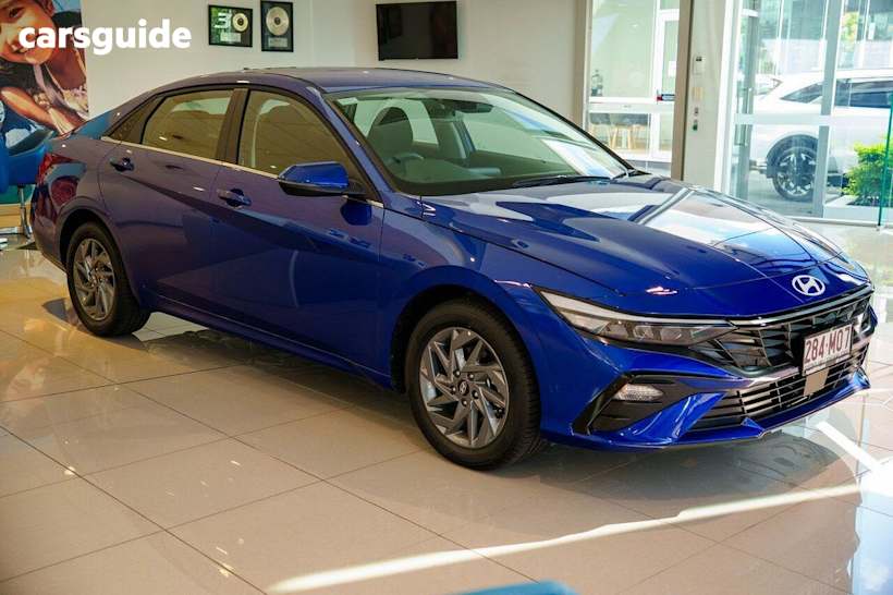 Blue 2024 Hyundai I30 Sedan