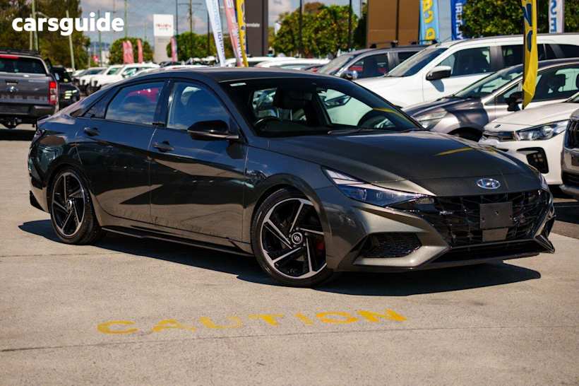 Grey 2020 Hyundai I30 Sedan N Line