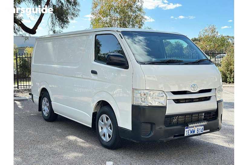 White 2014 Toyota HiAce Commercial R