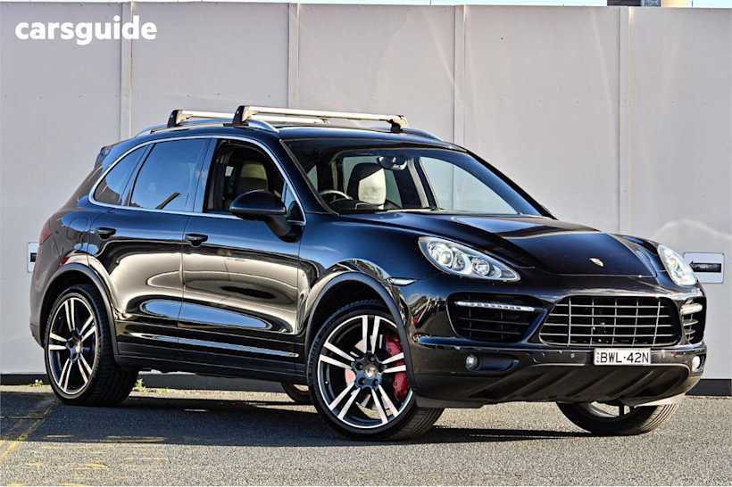 Black 2011 Porsche Cayenne SUV TURBO 4X4