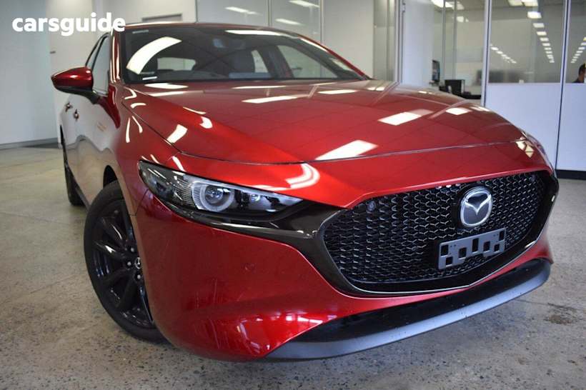 Red 2025 Mazda 3 Hatchback G25 Astina