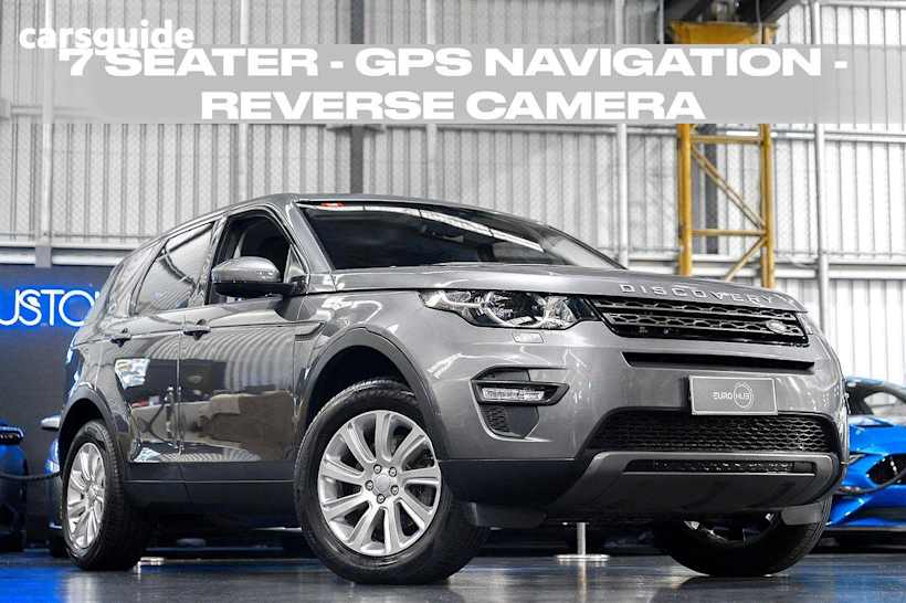 Grey 2016 Land Rover Discovery Sport SUV SD4 SE 4X4