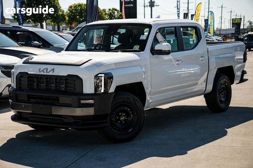 White 2025 Kia Tasman Double Cab Pick Up S (4X2) (Std) Body Fender