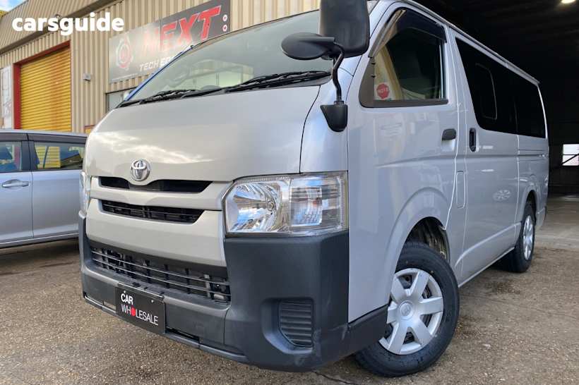 Silver 2015 Toyota HiAce Van Dx