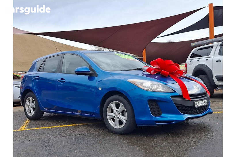 Blue 2012 Mazda 3 Hatchback Neo