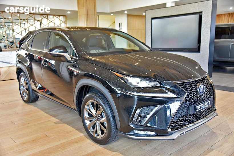Black 2019 Lexus NX SUV NX300H F SPORT F