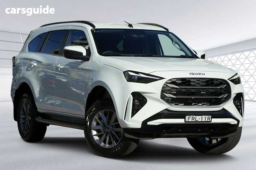 White 2025 Isuzu MU-X Wagon Ls-U (4X4)
