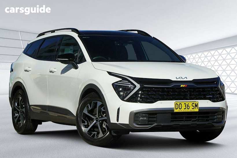 White 2024 Kia Sportage Wagon Gt-Line Hev (Fwd)