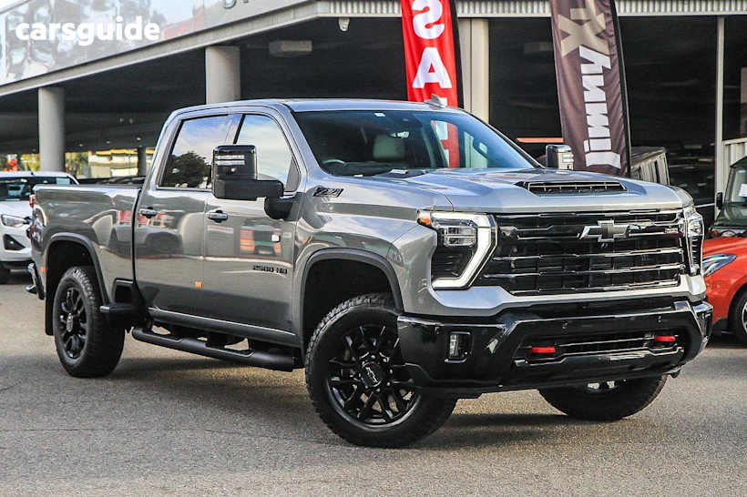 Grey 2025 Chevrolet Silverado HD Ute Tray LTZ PREMIUM W/TECH PACK 4X4