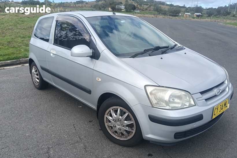 Silver 2005 Hyundai Getz Hatchback Gl