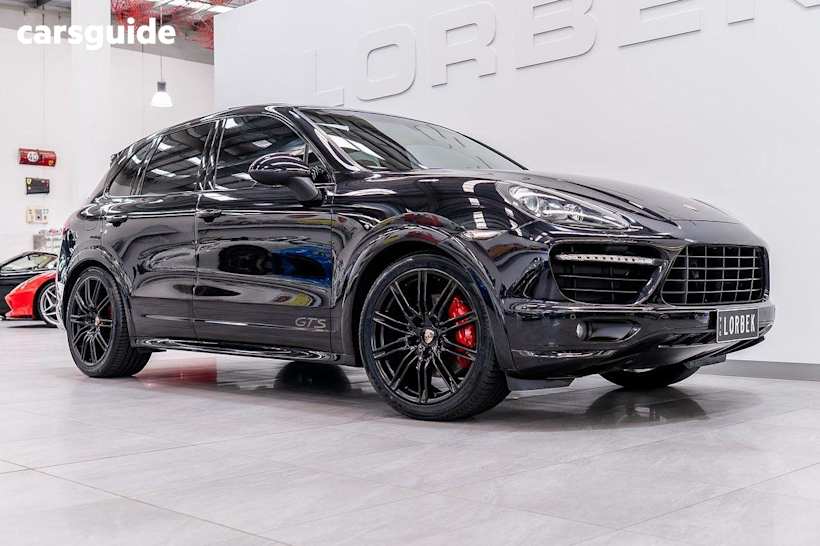 Black 2013 Porsche Cayenne Wagon Gts