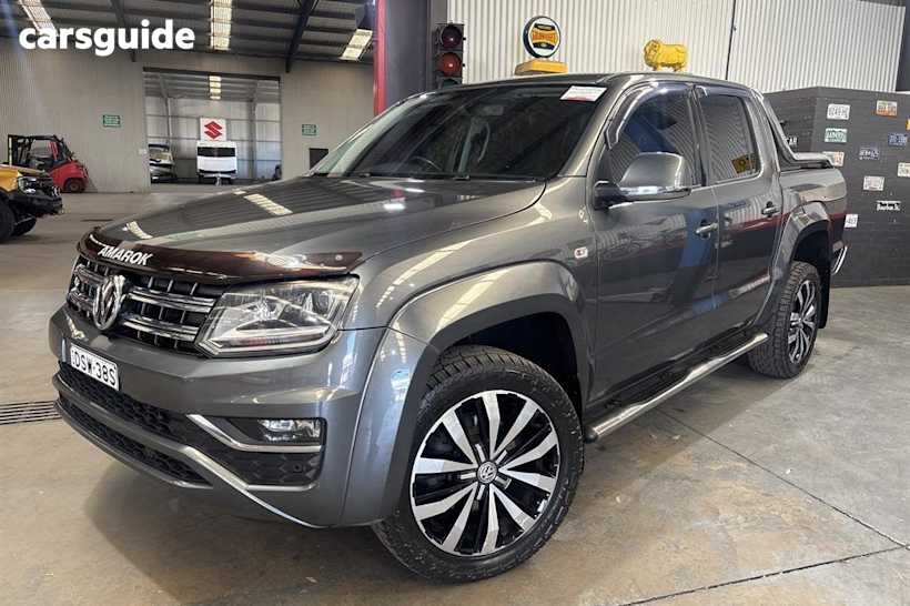 Grey 2017 Volkswagen Amarok Dual Cab Utility V6 Tdi 550 Highline