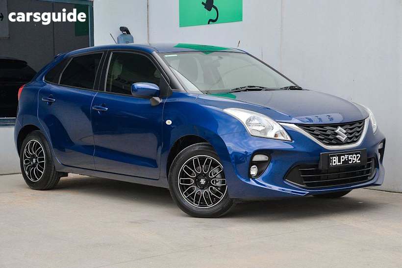 Blue 2020 Suzuki Baleno Hatch GL F