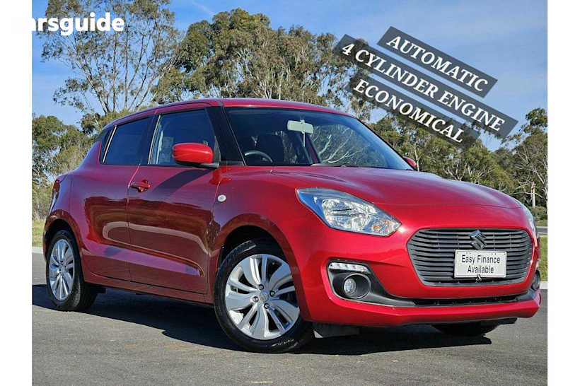 Red 2017 Suzuki Swift Hatchback Gl Navigator