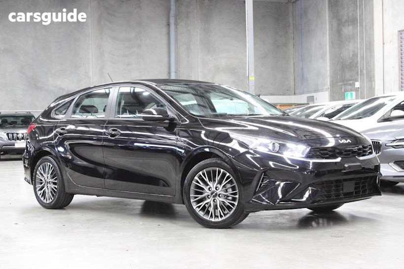 Black 2023 Kia Cerato Hatchback Sport Safety Pack