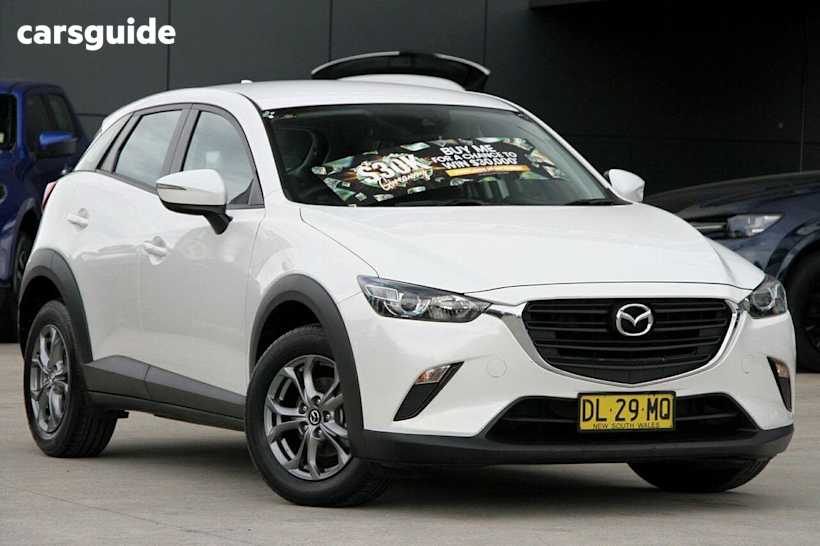 White 2024 Mazda CX-3 Wagon G20 SPORT F