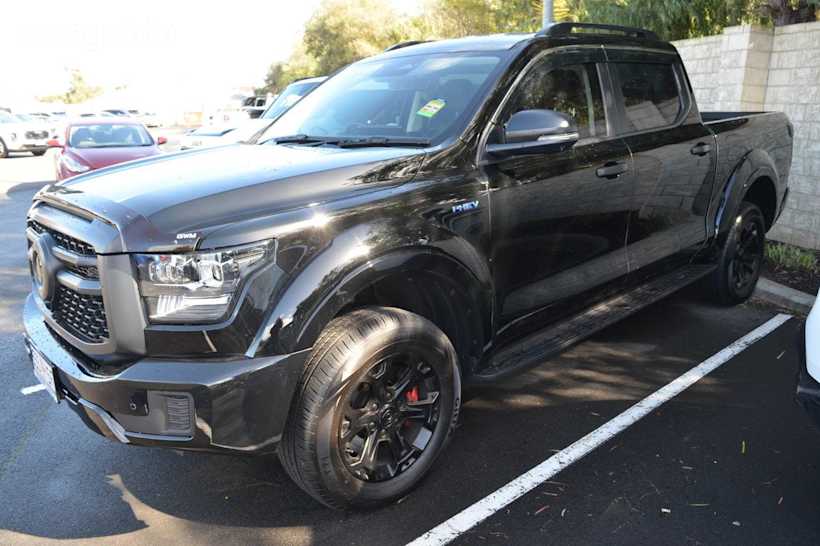 Black 2025 GWM Cannon Alpha Dual Cab Utility Lux Phev (4X4)