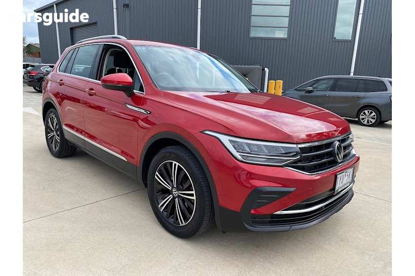 Red 2023 Volkswagen Tiguan SUV 110TSI LIFE F