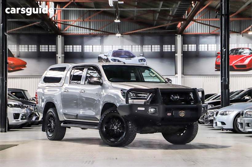 Silver 2021 Toyota Hilux Ute Tray SR5 4X4