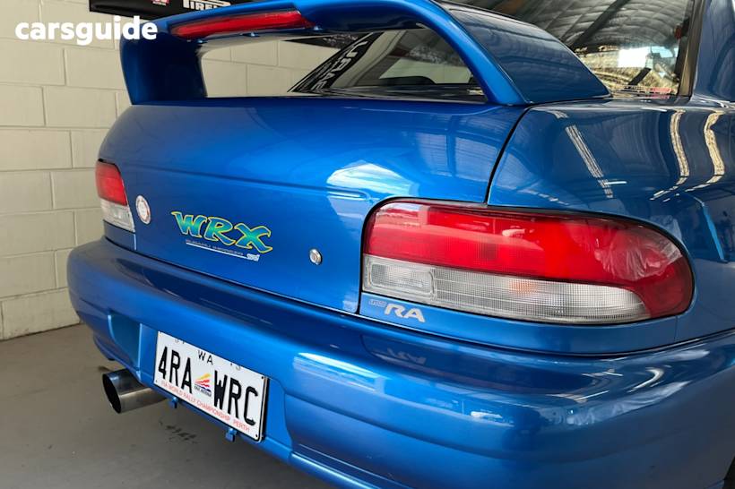 Blue 1997 Subaru Impreza Sedan Wrx (Awd)